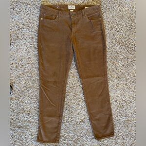 Women’s size 12 Lucky Brand Tan Corduroy pants EUC - Lolita Skinny